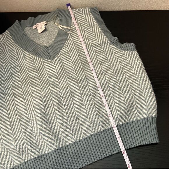 ✨ Sincerely Jules Women’s Gray Black Sweater Vest Small - Picture 10 of 10